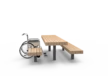 Picknickset met rolstoelplek 1