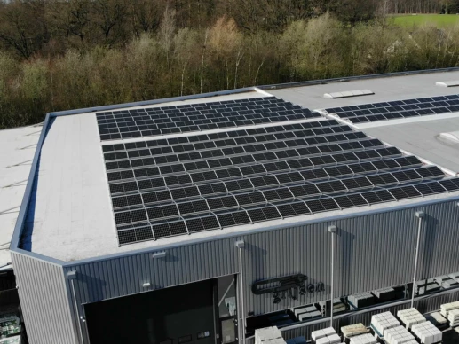Ons verhaal Duurzaamheid Interne maatregelen Zonnepanelen