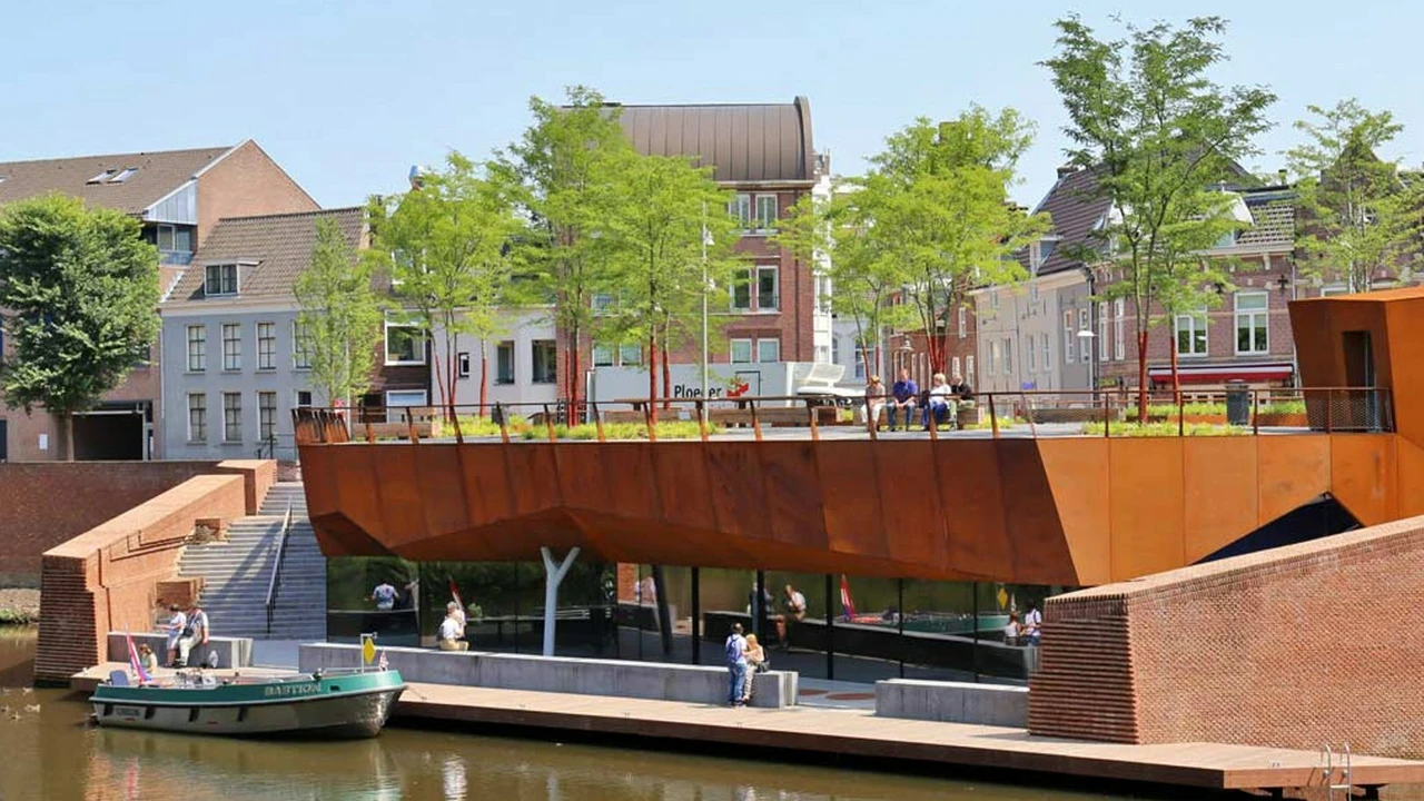 Den Bosch St Jan Bolwerk Outdoor benches pure street furniture