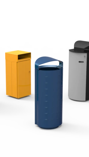 Afvalbakken voor de openbare ruimte