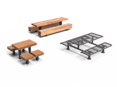 Picknicksets voor de openbare ruimte