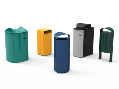Afvalbakken voor de openbare ruimte
