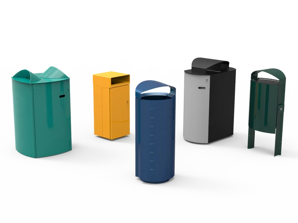 Afvalbakken voor de openbare ruimte