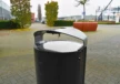 Vuurwerkafdekplaat Afvalbak voor de openbare ruimte