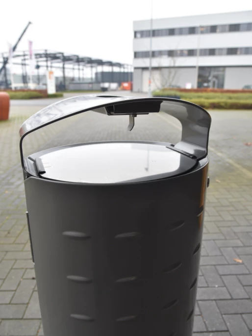 Vuurwerkafdekplaat Afvalbak voor de openbare ruimte