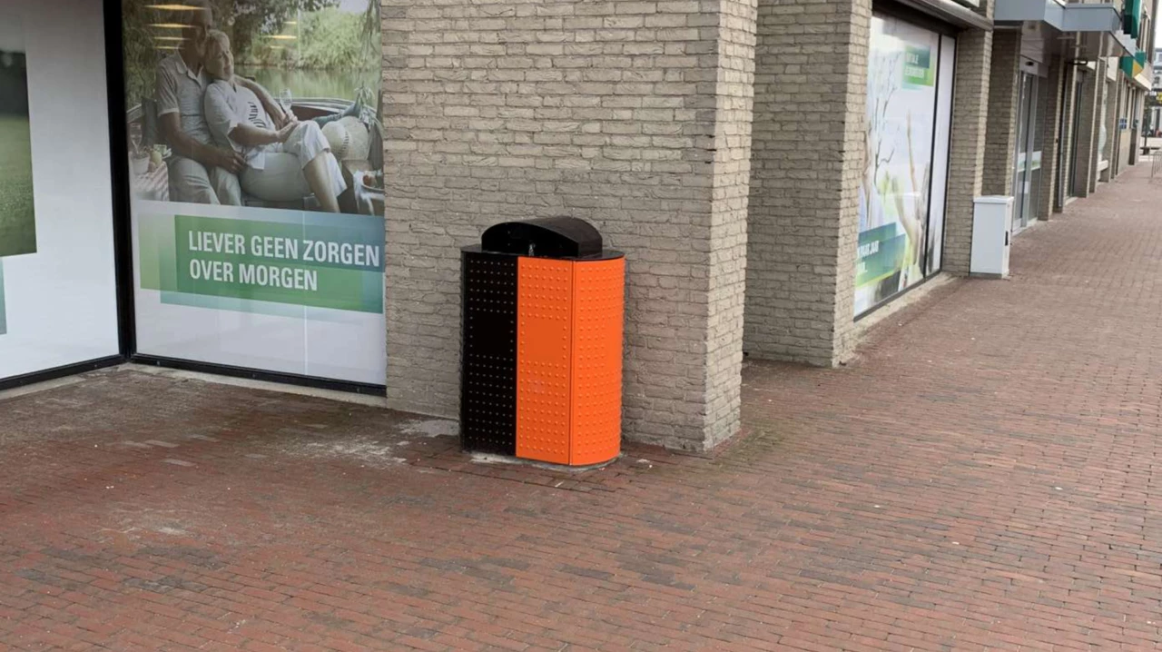 Afvalbak Condual voor de openbare ruimte