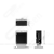 Rendering Quadrat Duo Abfallbehälter Grijsen