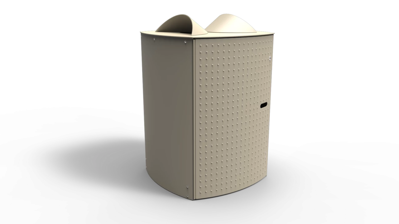 Afvalbak Column 240 productrender