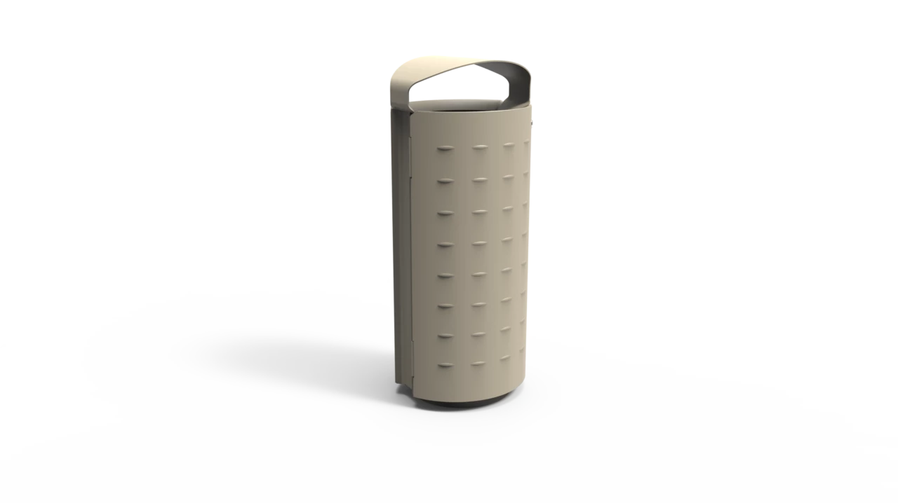Rendering Constructo 102 Abfallbehälter Grijsen