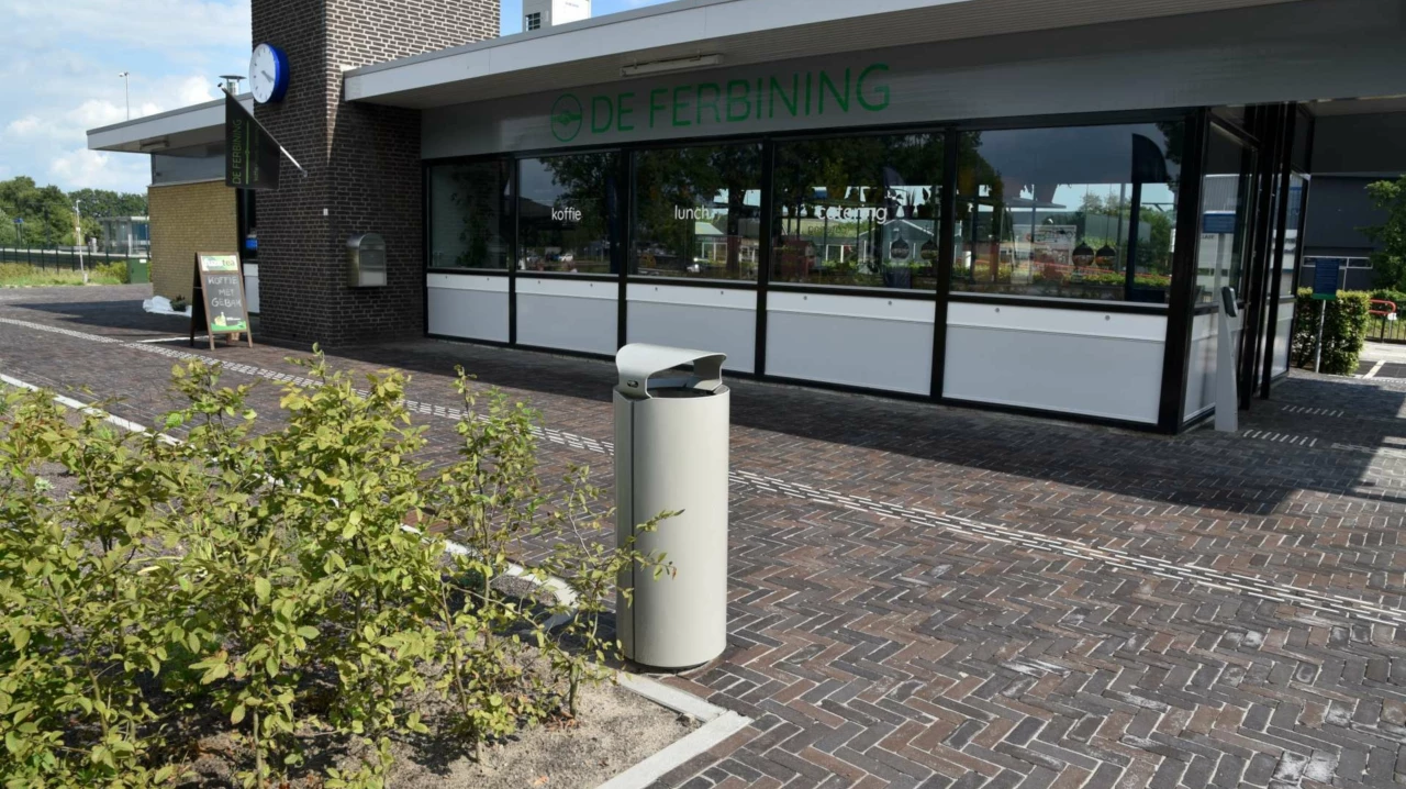 Afvalbak Constructo 72 voor de openbare ruimte