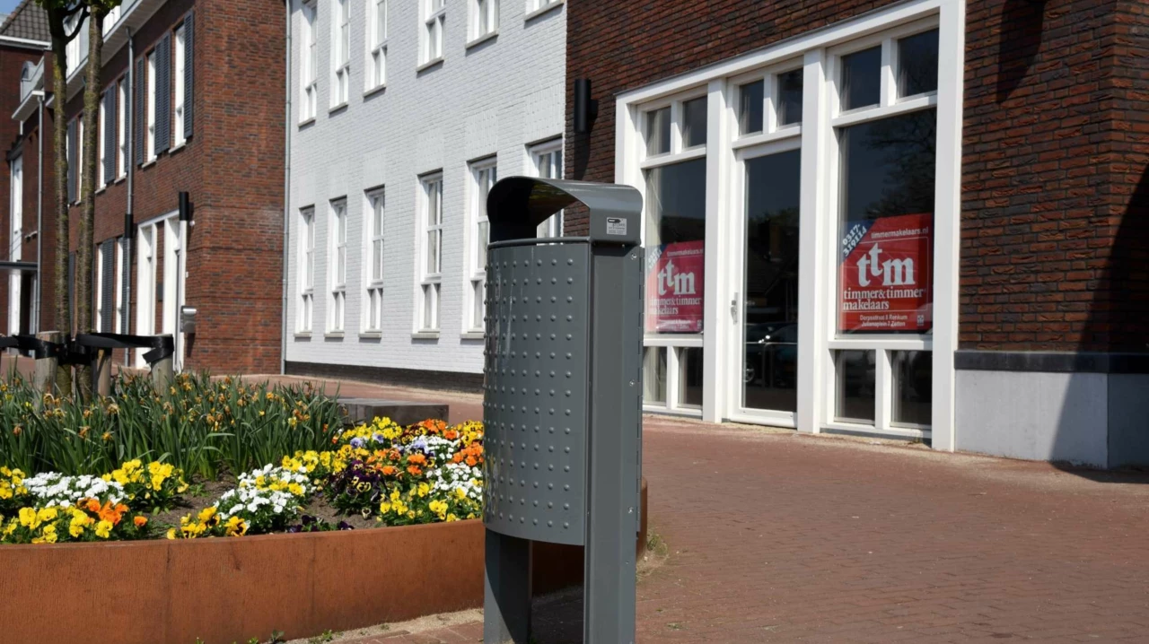 Afvalbak Constructo 50 voor de openbare ruimte