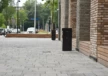 Afvalbak Quadrat 70 voor de openbare ruimte 1