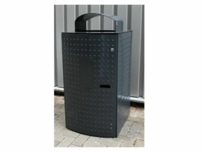 Afvalbak Column 120 met Constructo kap gerefurbisht