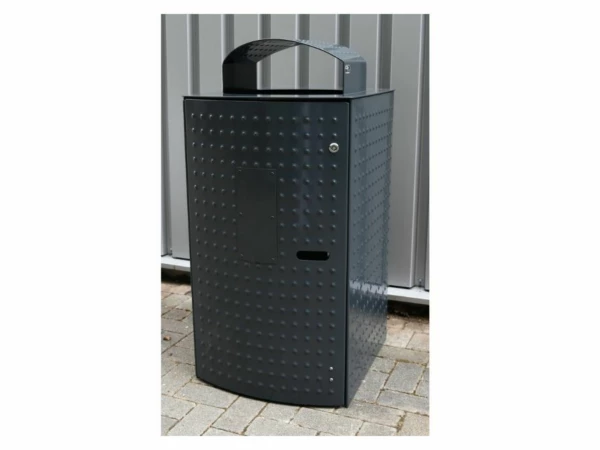 Afvalbak Column 120 met Constructo kap gerefurbisht