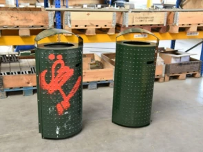 gerefurbishte afvalbak Grijsen 19