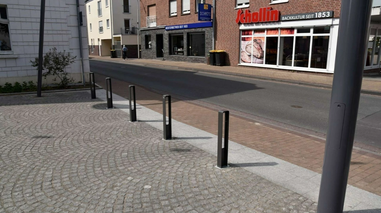 Afzetpaal Retro voor de openbare ruimte
