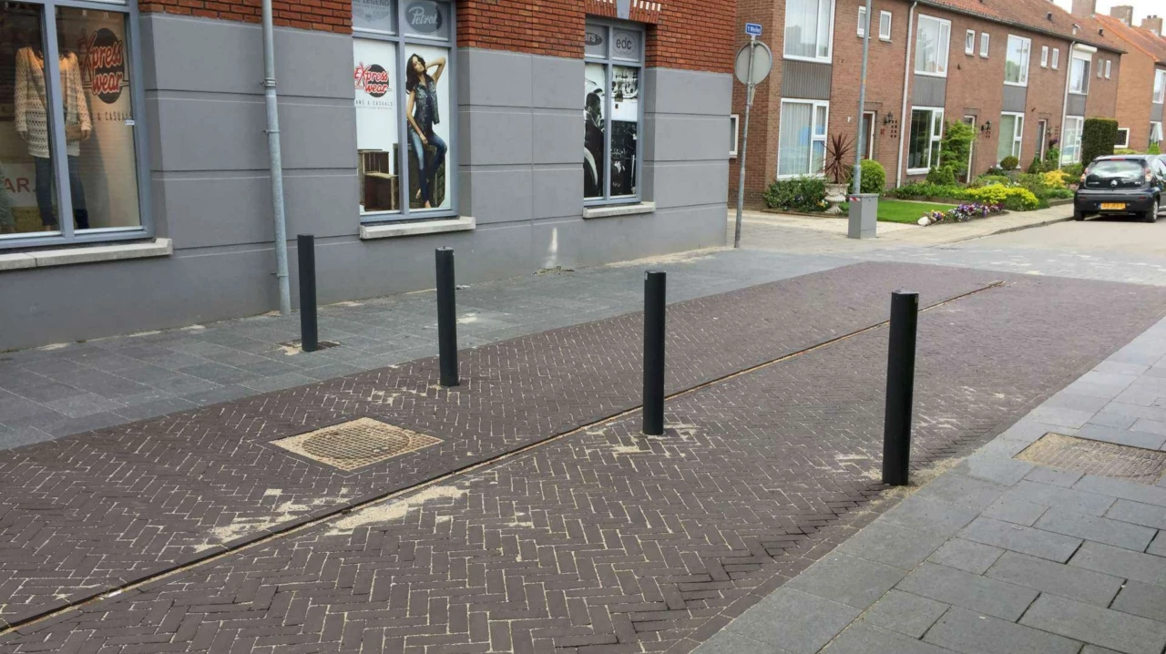 Afzetpaal Rondo voor de openbare ruimte