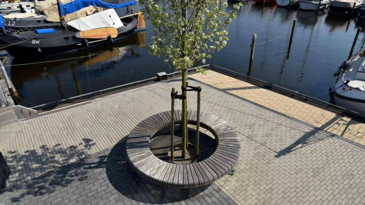 Boombank Plane deluxe voor de openbare ruimte