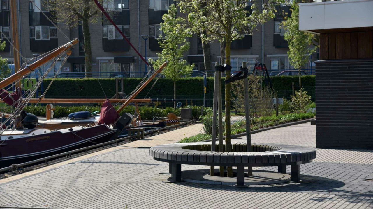 Boombank Plane deluxe voor de openbare ruimte