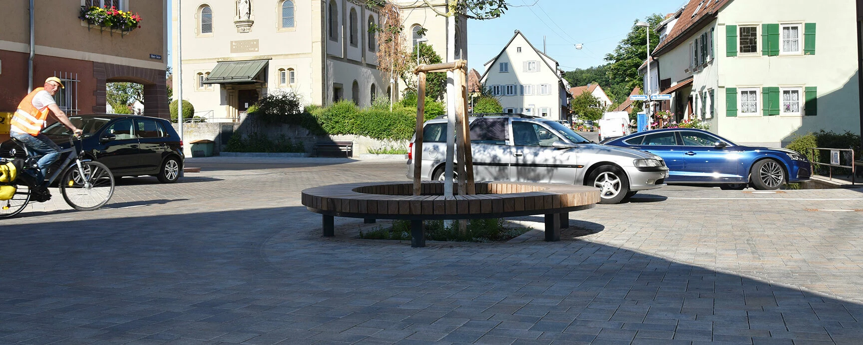 Baumbank Plane Einzelsitz