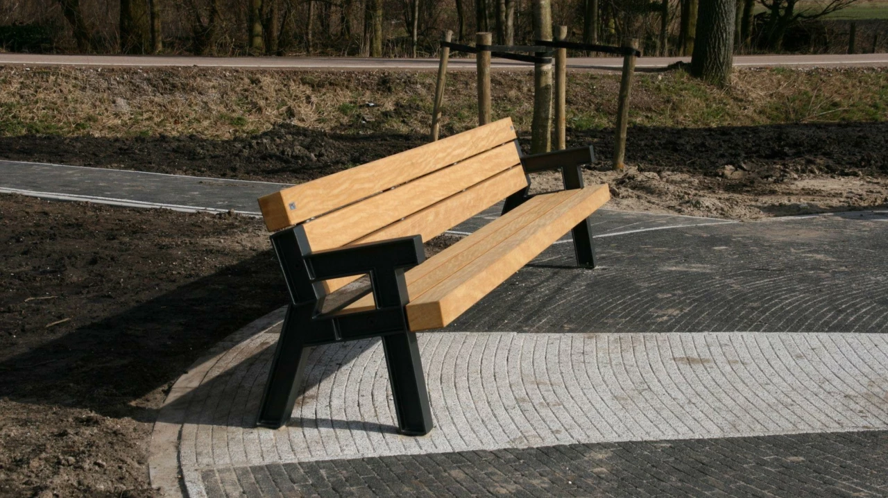 Big Bench Parkbänke Grijsen