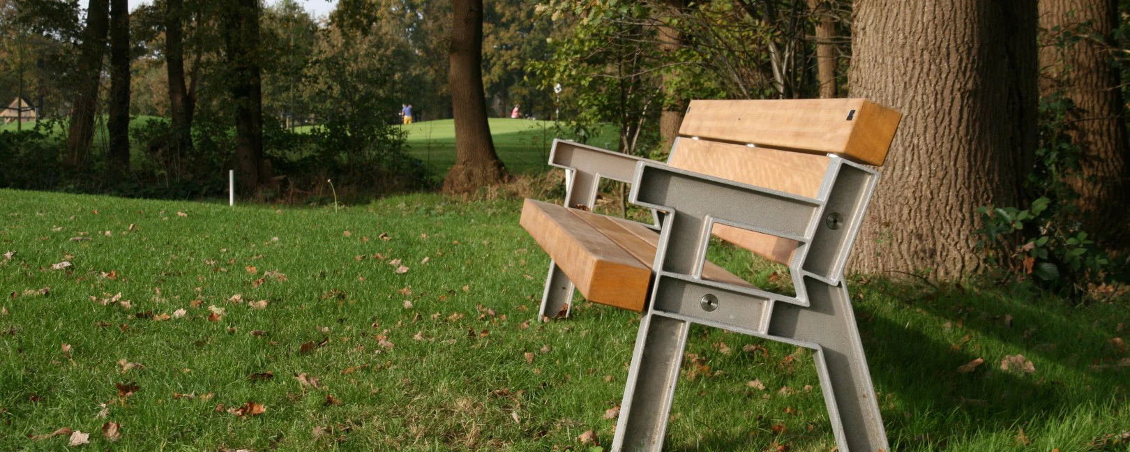 Big Bench Parkbänke Grijsen