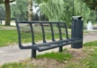 Buitenbank Cruzado met rugleuning 4
