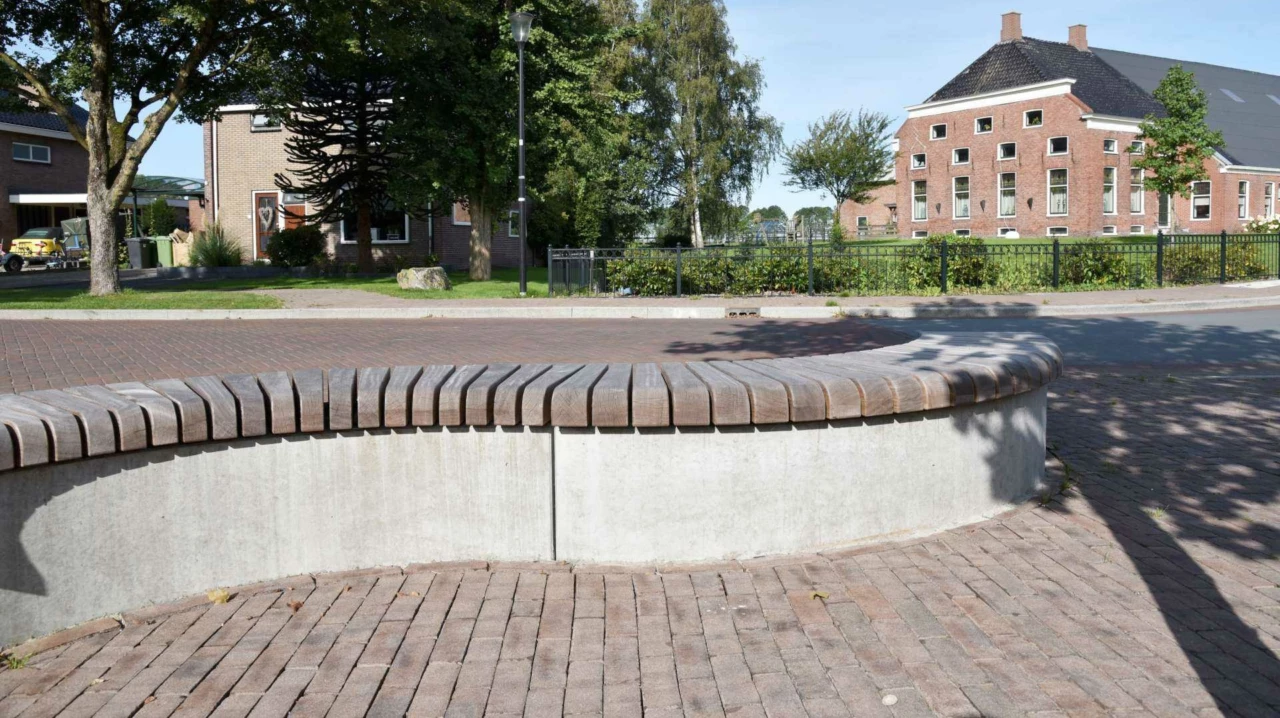 Grid Element 9 Parkbänke Grijsen
