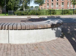 Betonnen buitenbank Grid element 9
