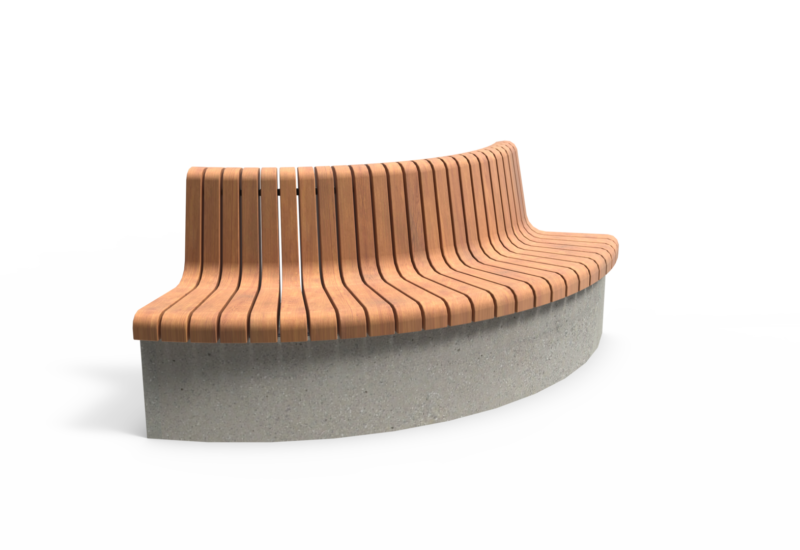 Buitenbank Grid Element 10 productrender