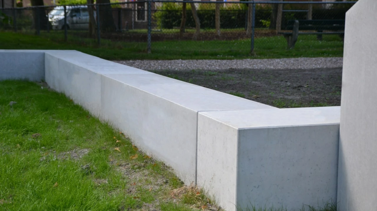 Grid Element 2 Parkbänke Grijsen