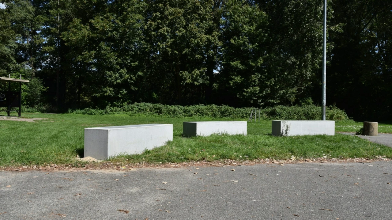 Buitenbank Grid element 2 2