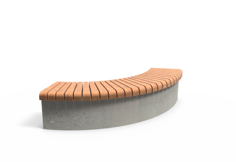 Rendering Grid Element 9 Parkbänke Grijsen