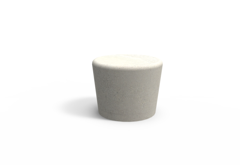 Rendering Grid Hocker 2 Parkbänke Grijsen