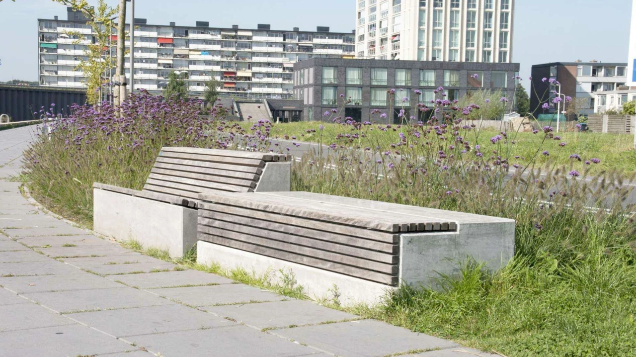 Buitenbank Lounge Element 4