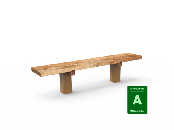 Buitenbank Natuur Comfort enkelzits productrender