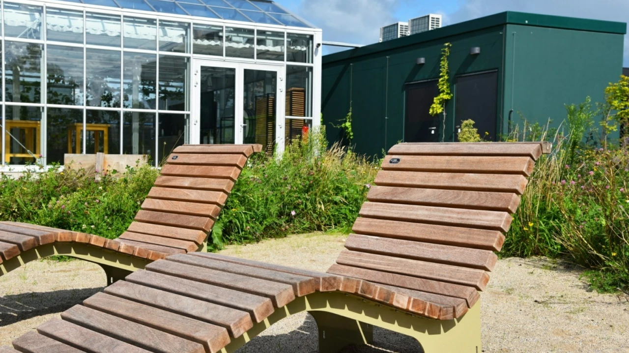 Notaris ligbed voor de openbare ruimte