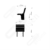 Buitenbank Notaris stoel maattekening