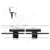 Buitenbank Plane II Duo Comfort maattekening