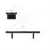 Buitenbank Plane Plus dubbelzits maattekening