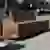Buitenbank Plane Solid enkelzits met rugleuning