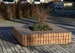 Buitenbank Plane Solid plantenbank