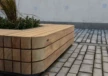 Buitenbank Plane Solid plantenbank