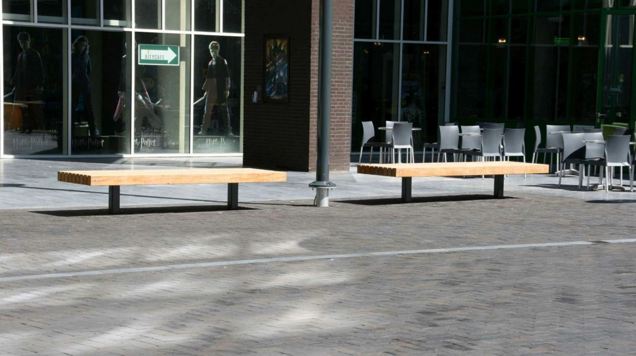 Buitenbank Plane dubbelzits