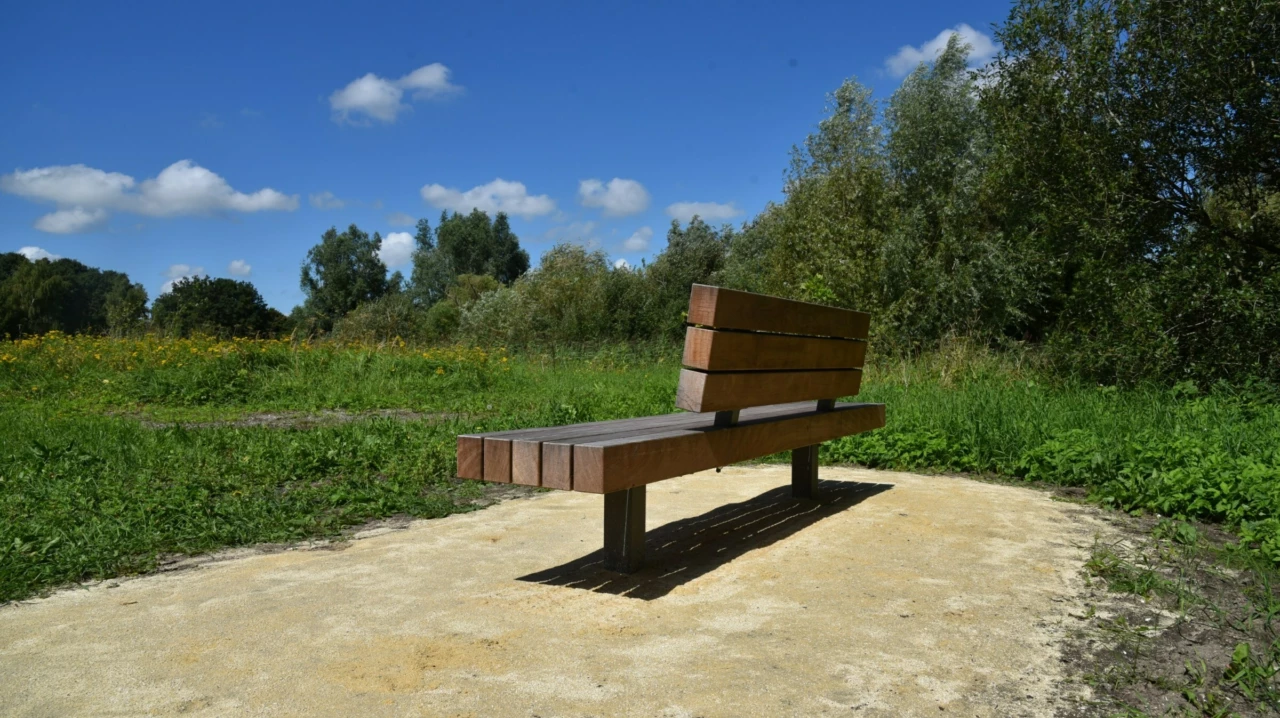 Buitenbank Plane Enkelzits met rugleuning Comfort A 3