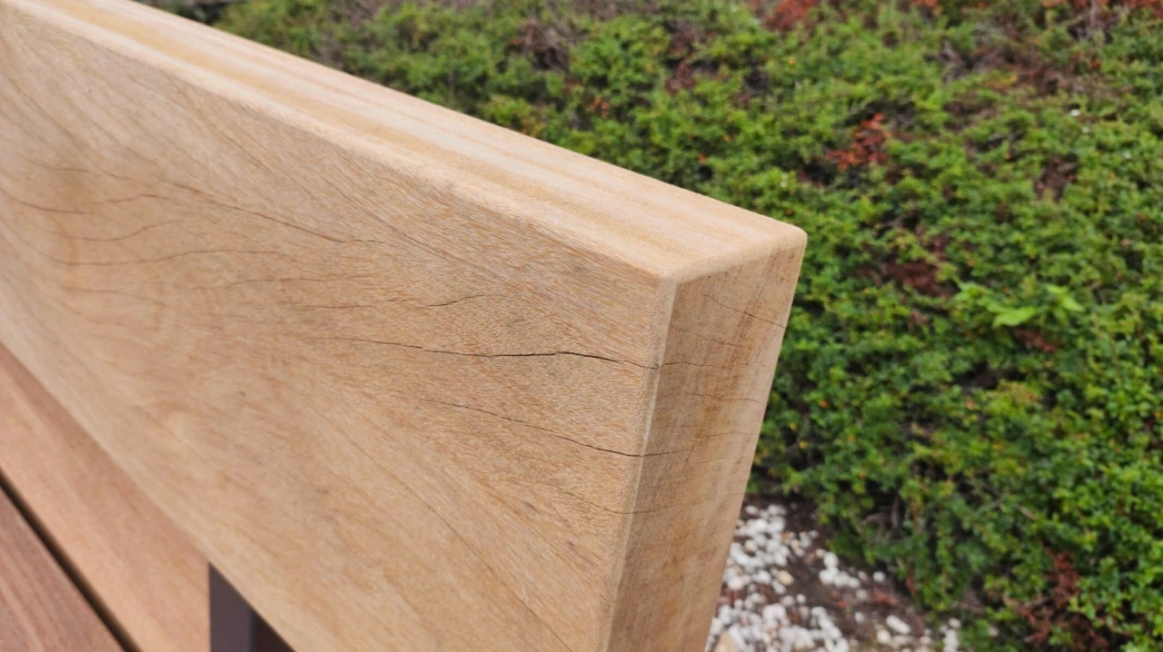 Buitenbank Plane enkelzits met rugleuning Comfort 4
