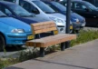 Plane Einzelsitz mit Rückenlehne B Parkbänke Grijsen