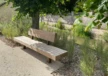 Buitenbank Plane enkelzits met rugleuning Comfort 4