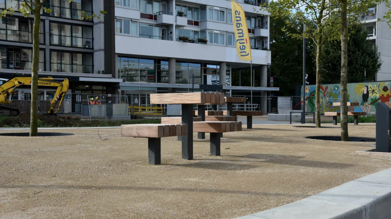 Picknickset Plane duo voor de openbare ruimte 2