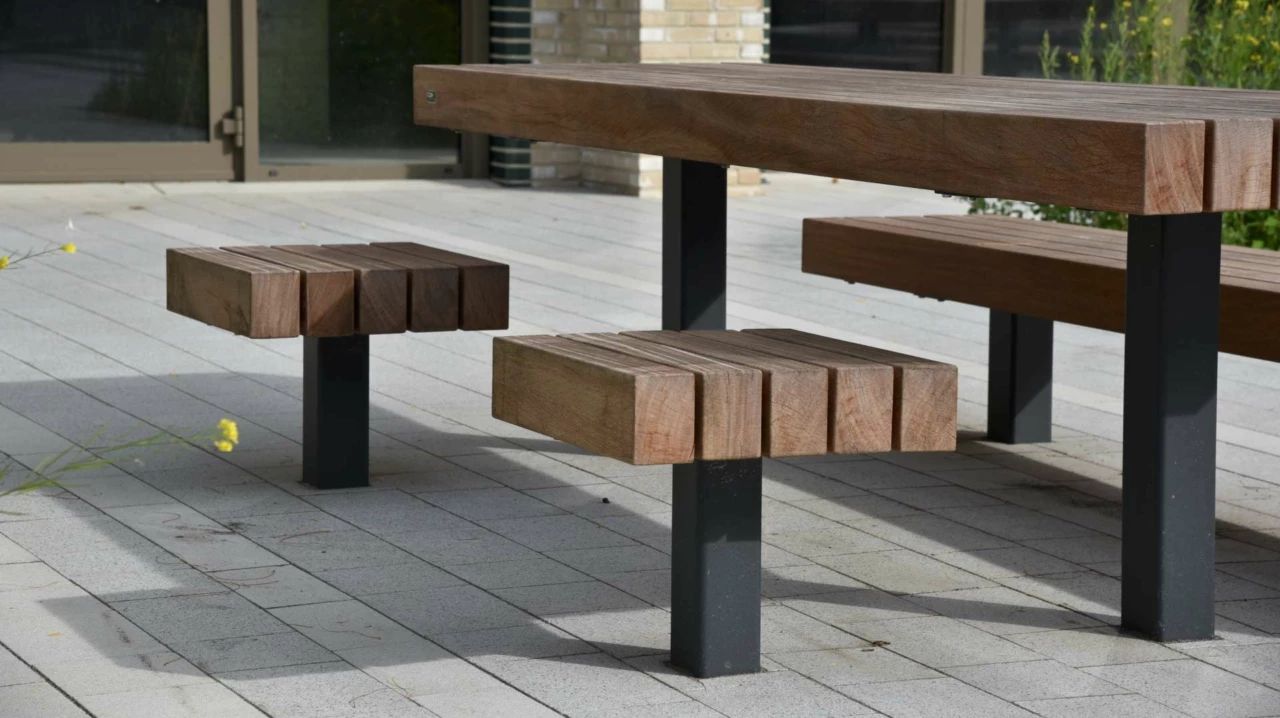 Picknickset Plane rolstoelvriendelijk voor de opbare ruimte 5